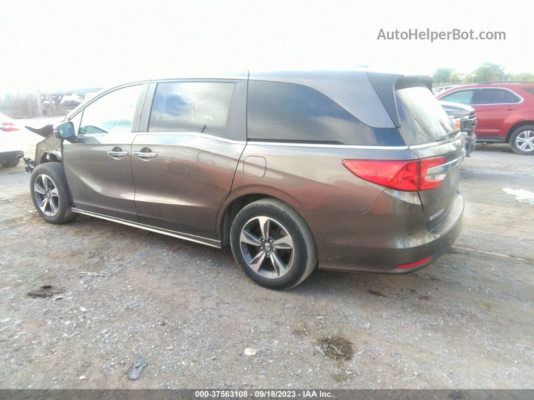 2019 Honda Odyssey Touring Gray vin: 5FNRL6H85KB104774