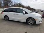 2021 Honda Odyssey Touring White vin: 5FNRL6H85MB029061