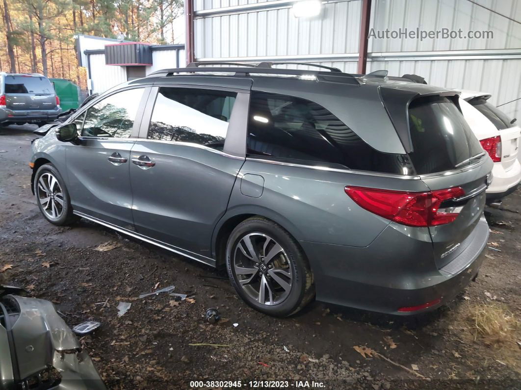 2021 Honda Odyssey Touring Gray vin: 5FNRL6H86MB001320