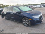 2021 Honda Odyssey Touring Dark Blue vin: 5FNRL6H86MB011619