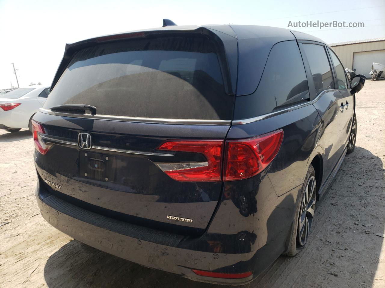 2021 Honda Odyssey Touring Синий vin: 5FNRL6H86MB040568