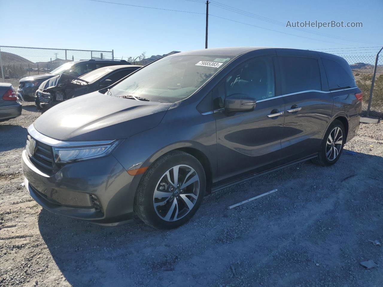 2021 Honda Odyssey Touring Charcoal vin: 5FNRL6H87MB026047