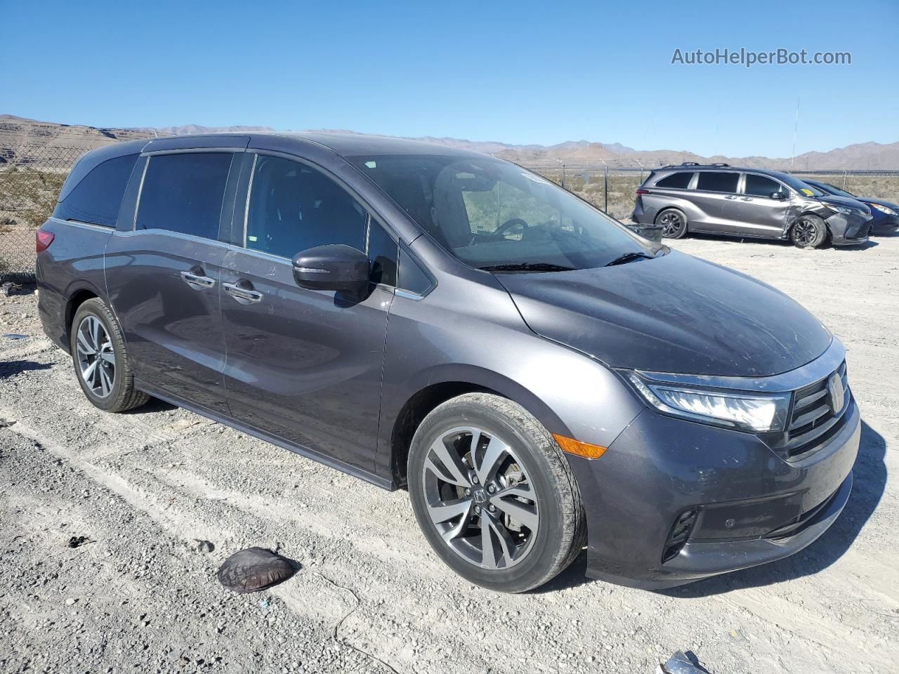 2021 Honda Odyssey Touring Charcoal vin: 5FNRL6H87MB026047