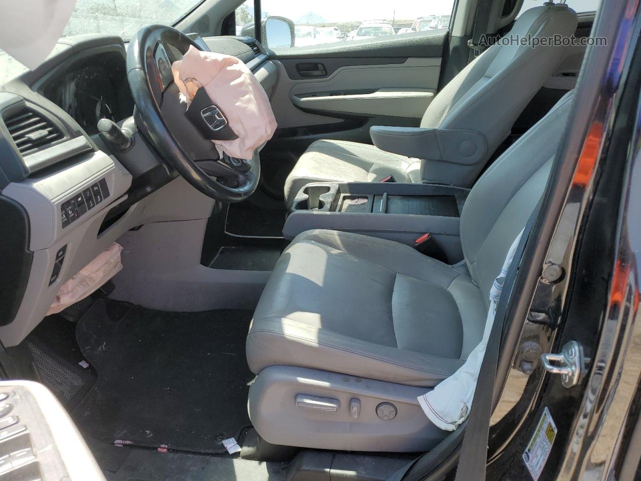 2019 Honda Odyssey Touring Черный vin: 5FNRL6H88KB014969
