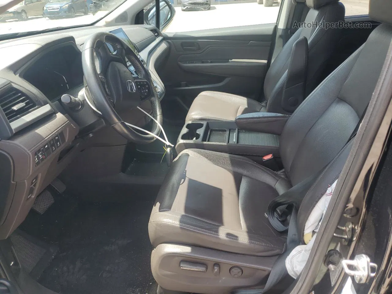 2019 Honda Odyssey Touring Черный vin: 5FNRL6H88KB042528