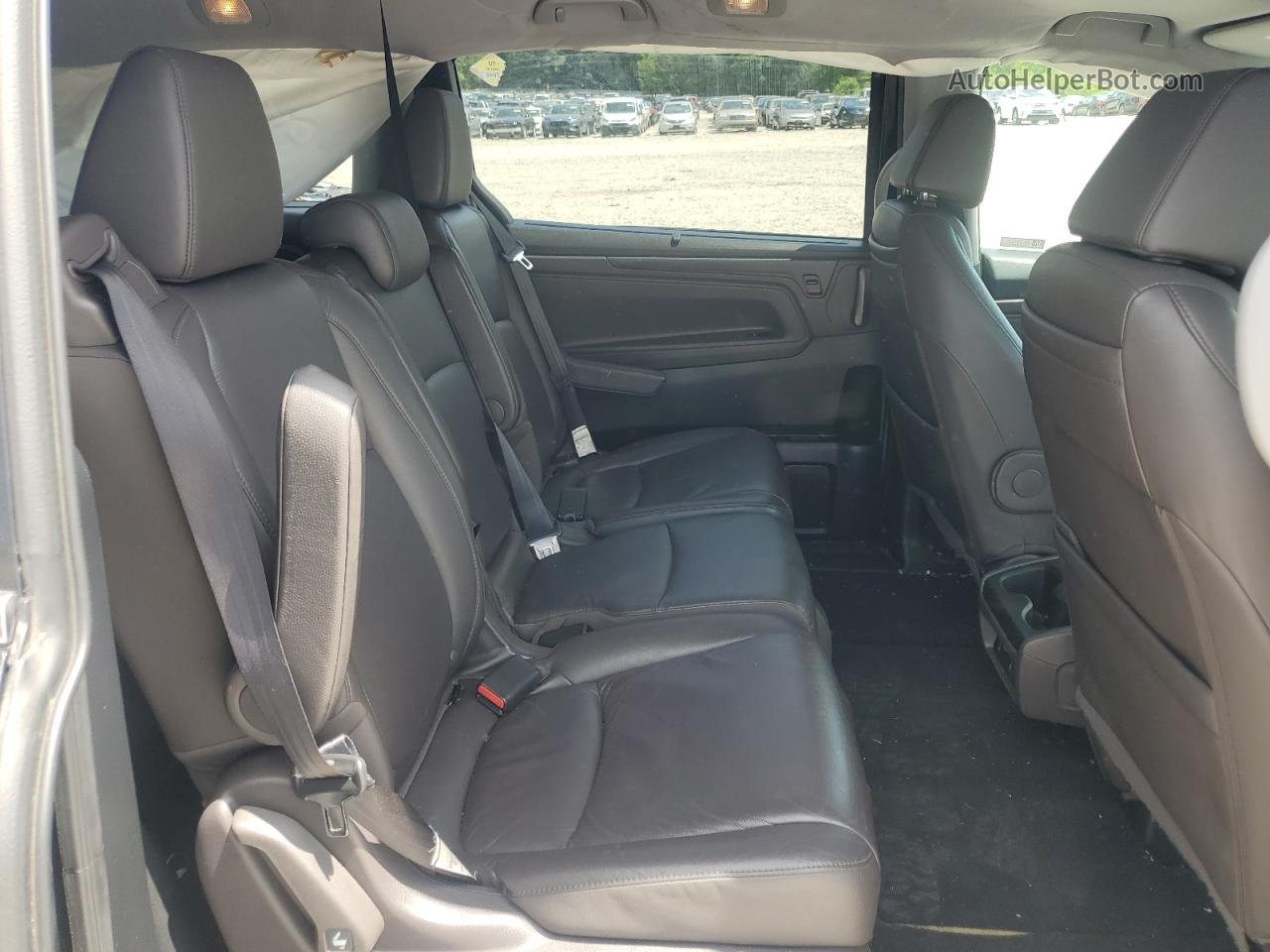 2019 Honda Odyssey Touring Black vin: 5FNRL6H88KB042528