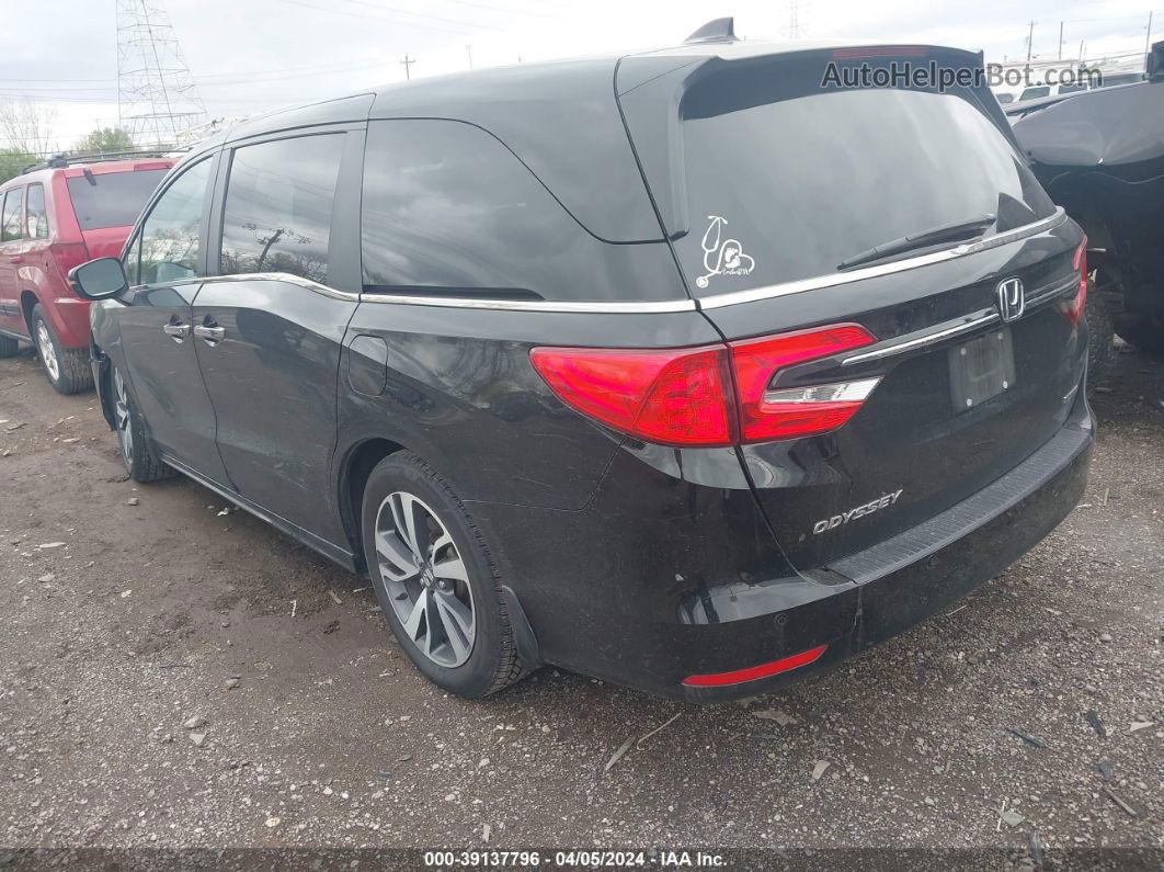 2021 Honda Odyssey Touring Черный vin: 5FNRL6H88MB036568