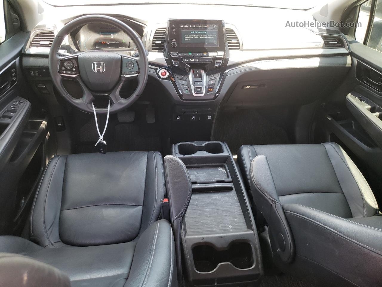 2021 Honda Odyssey Touring Белый vin: 5FNRL6H88MB042242