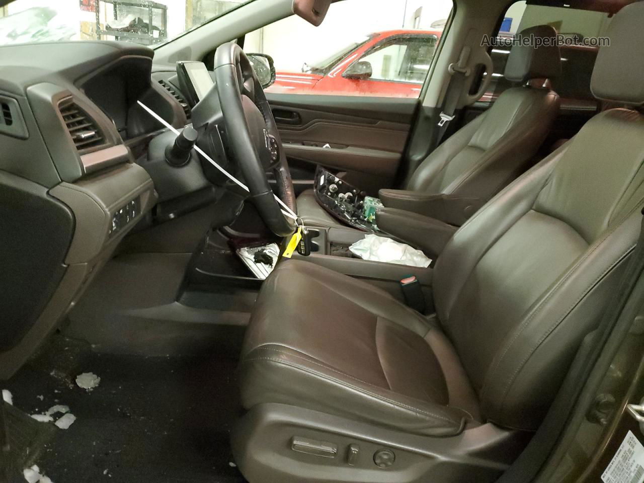 2019 Honda Odyssey Touring Серый vin: 5FNRL6H89KB071231