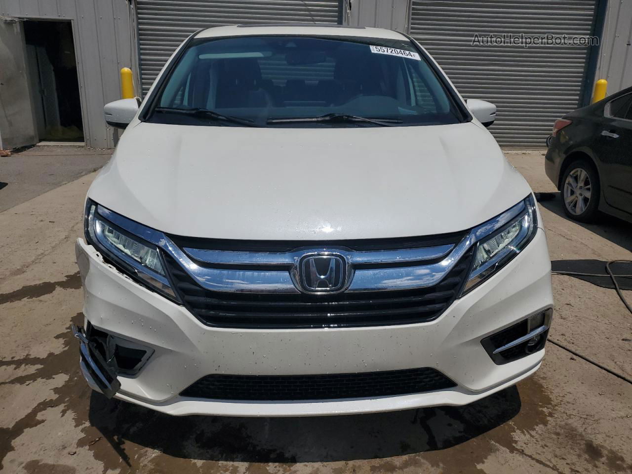 2019 Honda Odyssey Touring Белый vin: 5FNRL6H89KB509858