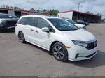 2021 Honda Odyssey Touring White vin: 5FNRL6H89MB038099