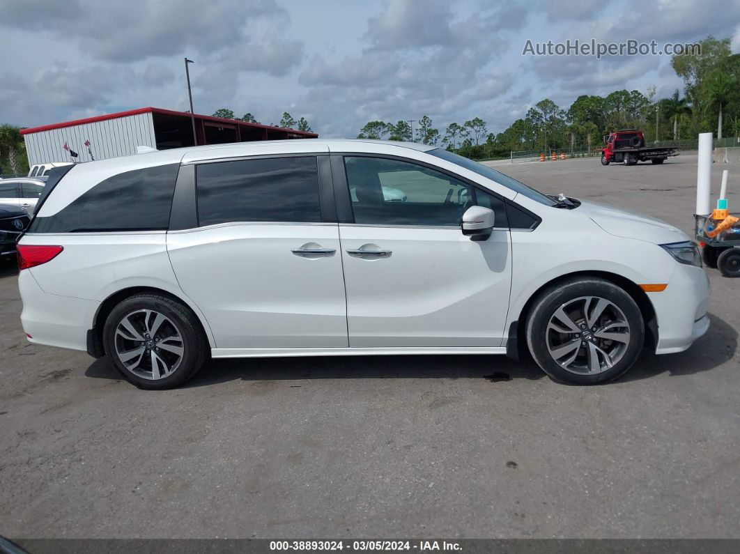 2021 Honda Odyssey Touring White vin: 5FNRL6H89MB038099