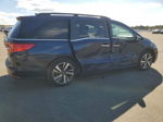 2021 Honda Odyssey Touring Blue vin: 5FNRL6H89MB040516