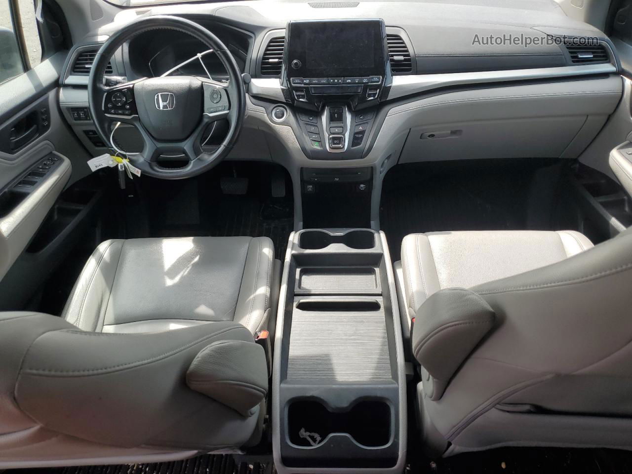 2019 Honda Odyssey Touring Серый vin: 5FNRL6H8XKB019669