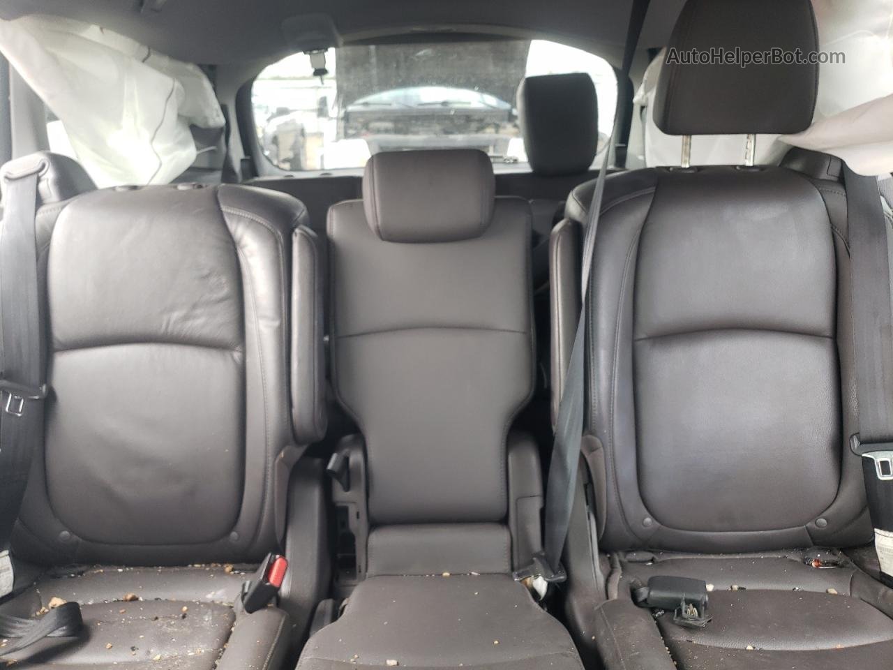 2019 Honda Odyssey Touring White vin: 5FNRL6H8XKB033068
