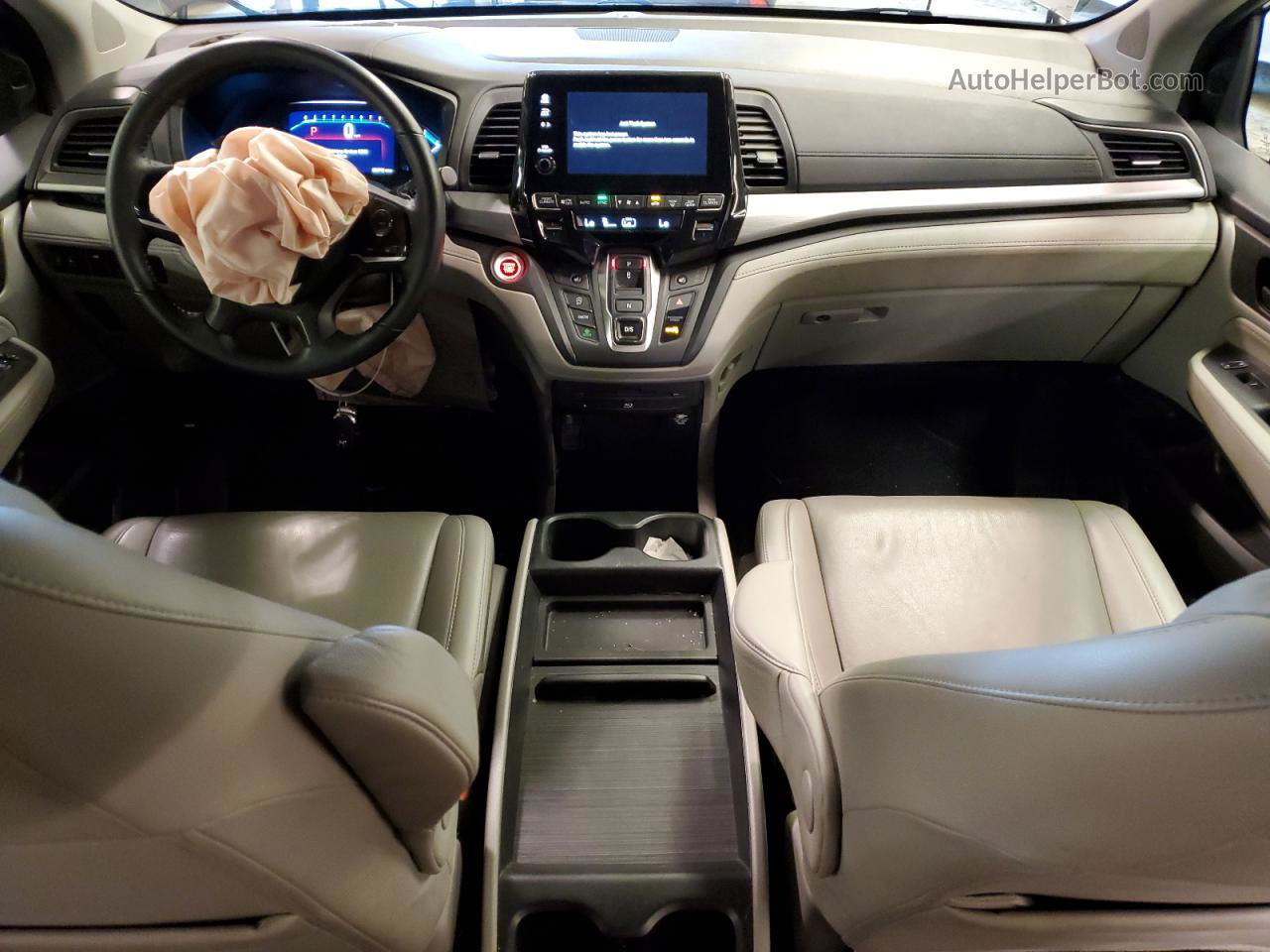 2019 Honda Odyssey Touring Gray vin: 5FNRL6H8XKB119948