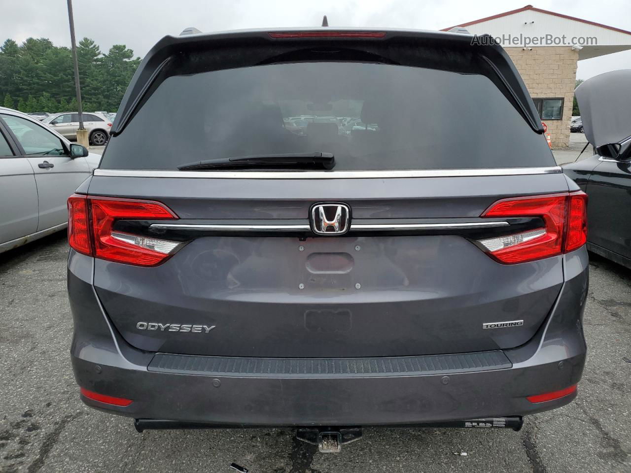 2021 Honda Odyssey Touring Gray vin: 5FNRL6H8XMB025636