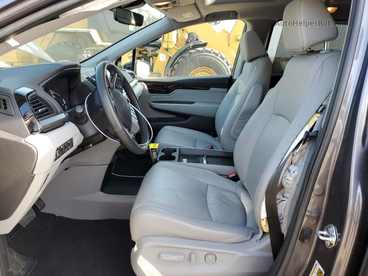 2019 Honda Odyssey Elite Gray vin: 5FNRL6H90KB012786