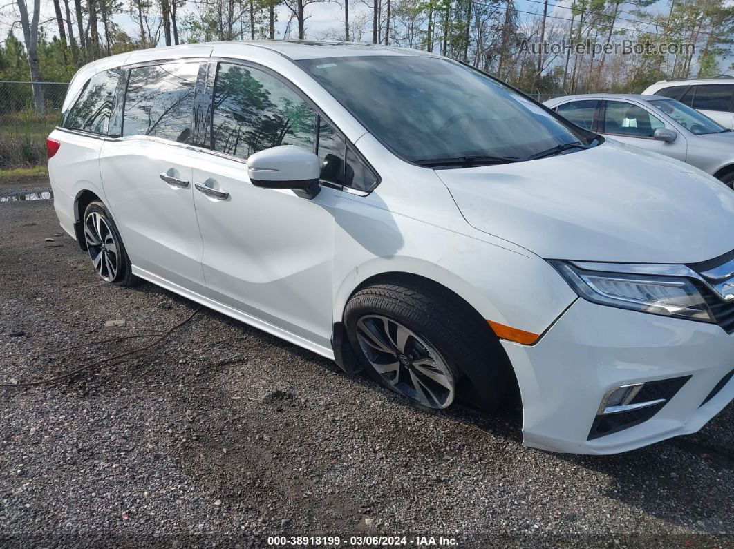 2020 Honda Odyssey Elite White vin: 5FNRL6H90LB038452