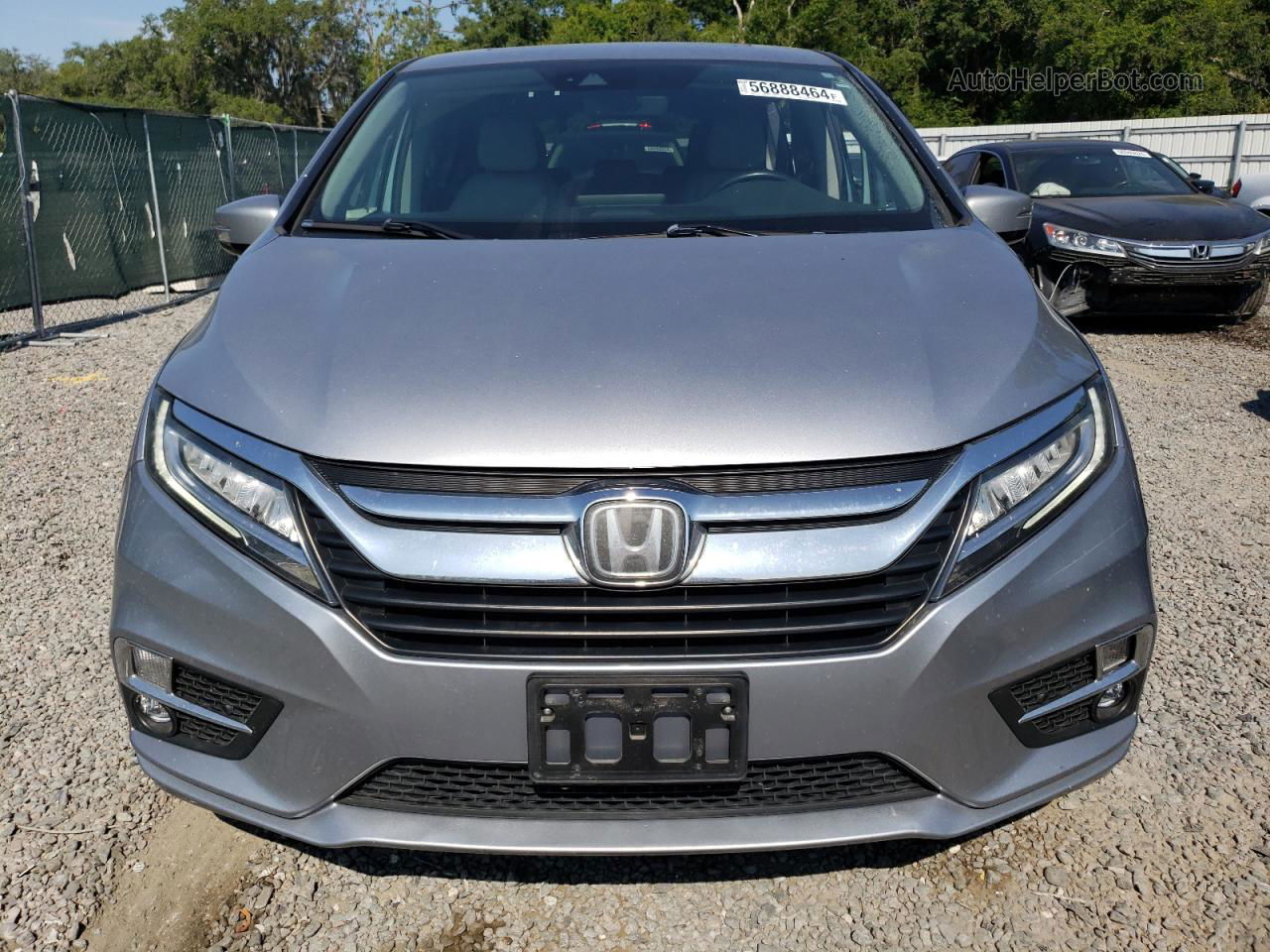 2020 Honda Odyssey Elite Silver vin: 5FNRL6H90LB057390