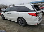 2021 Honda Odyssey Elite White vin: 5FNRL6H90MB000057