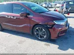 2021 Honda Odyssey Elite Maroon vin: 5FNRL6H90MB007445