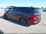 2021 Honda Odyssey Elite Темно-бордовый vin: 5FNRL6H90MB007445