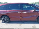 2021 Honda Odyssey Elite Темно-бордовый vin: 5FNRL6H90MB007445