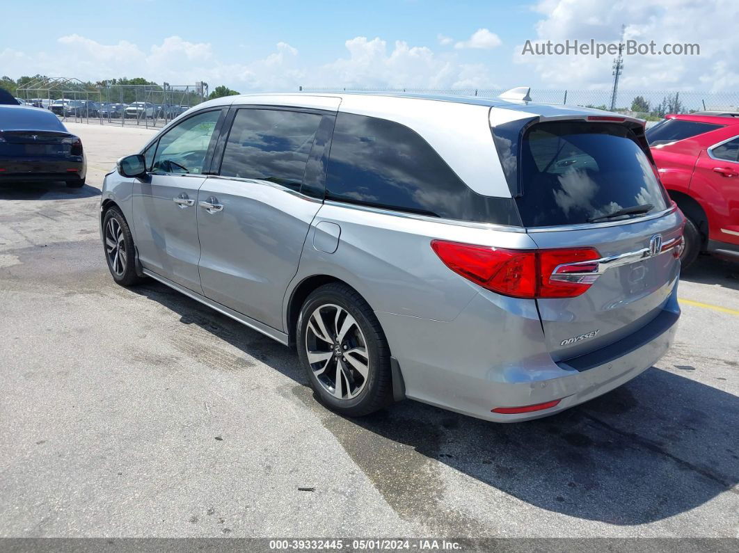 2019 Honda Odyssey Elite Silver vin: 5FNRL6H91KB019293