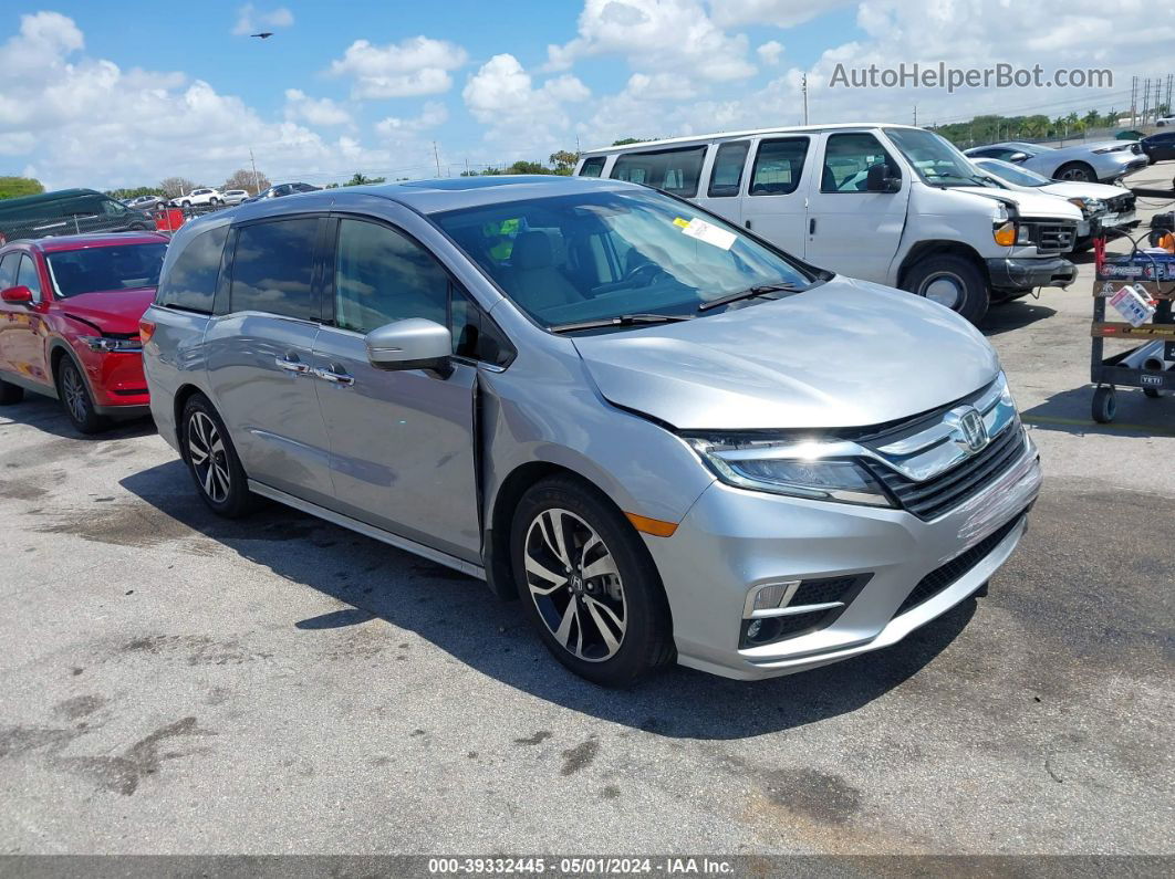 2019 Honda Odyssey Elite Silver vin: 5FNRL6H91KB019293