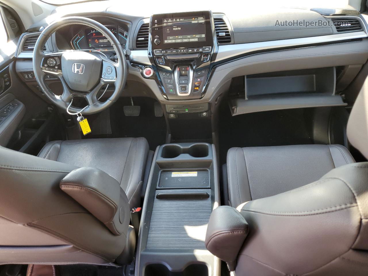 2019 Honda Odyssey Elite Серебряный vin: 5FNRL6H91KB106689