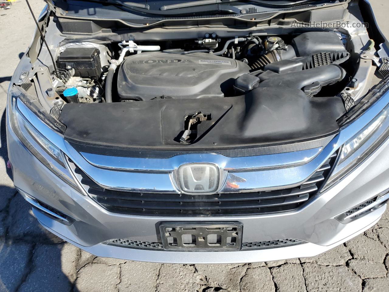 2019 Honda Odyssey Elite Silver vin: 5FNRL6H91KB106689