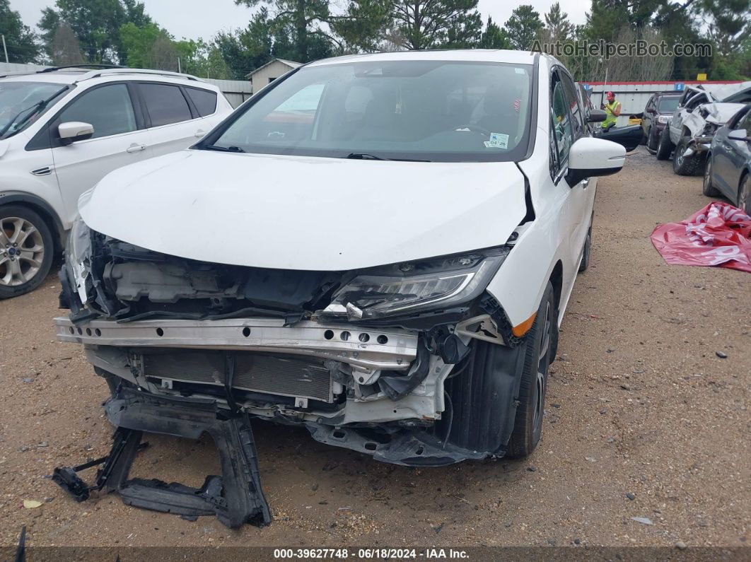 2020 Honda Odyssey Elite White vin: 5FNRL6H91LB020980