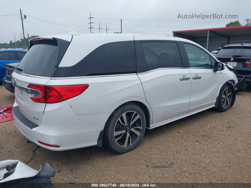 2020 Honda Odyssey Elite White vin: 5FNRL6H91LB020980