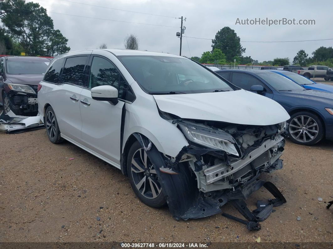 2020 Honda Odyssey Elite White vin: 5FNRL6H91LB020980