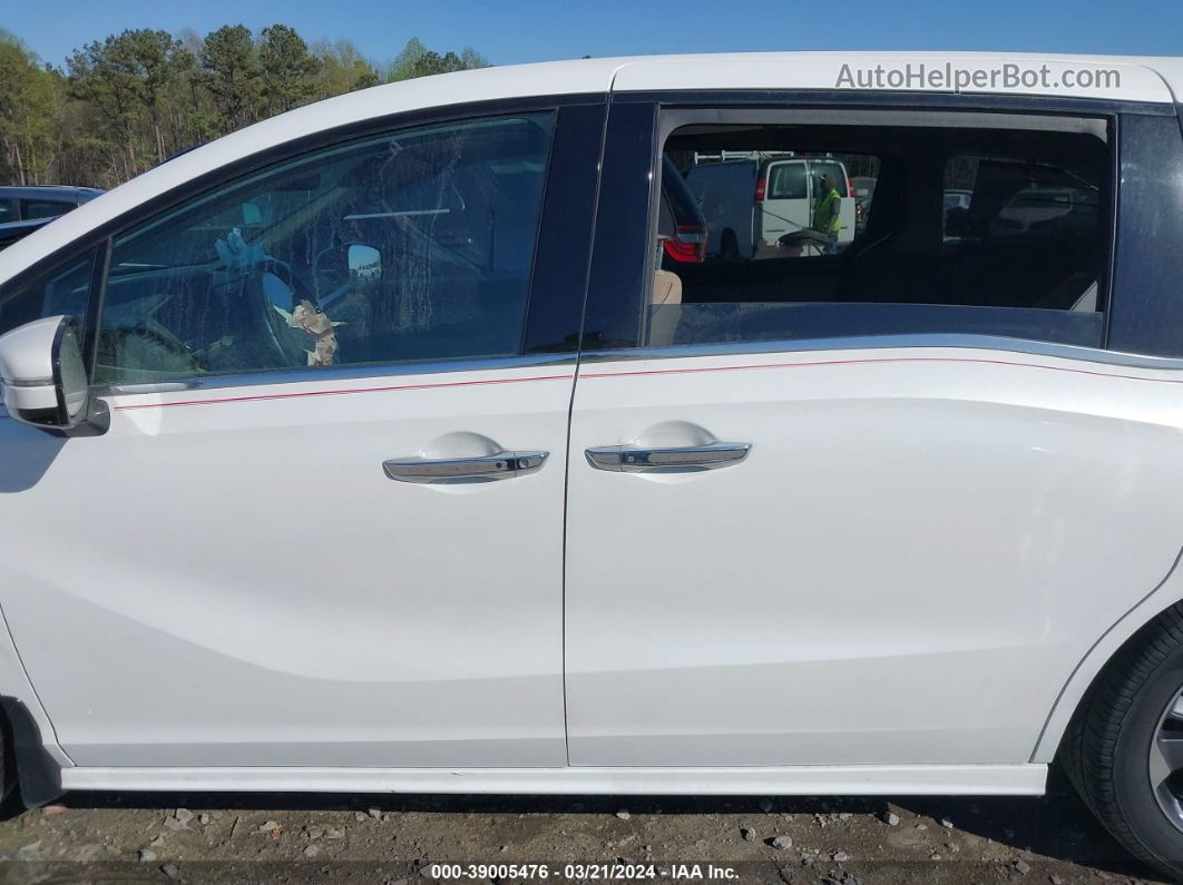 2021 Honda Odyssey Elite Белый vin: 5FNRL6H91MB000309