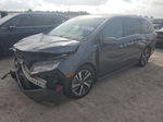 2019 Honda Odyssey Elite Gray vin: 5FNRL6H92KB007122