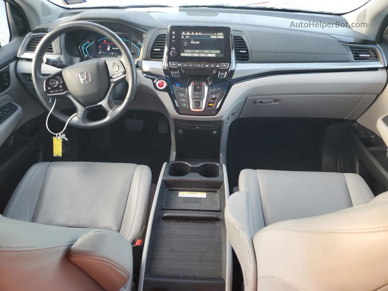 2019 Honda Odyssey Elite Blue vin: 5FNRL6H92KB027872