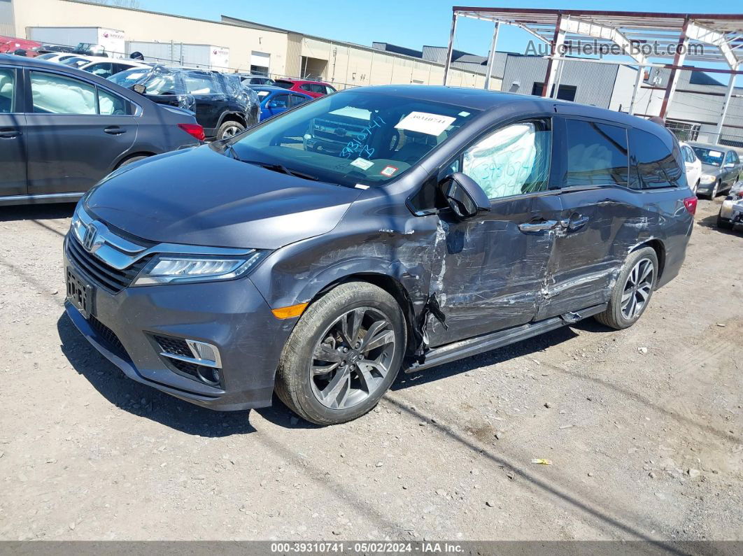 2019 Honda Odyssey Elite Gray vin: 5FNRL6H92KB102893