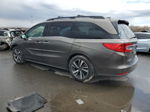 2020 Honda Odyssey Elite Коричневый vin: 5FNRL6H92LB012595