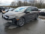 2020 Honda Odyssey Elite Коричневый vin: 5FNRL6H92LB012595