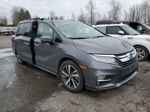 2019 Honda Odyssey Elite Gray vin: 5FNRL6H93KB006643