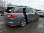 2019 Honda Odyssey Elite Gray vin: 5FNRL6H93KB006643