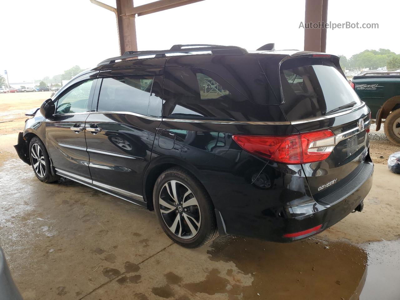 2020 Honda Odyssey Elite Черный vin: 5FNRL6H93LB024920