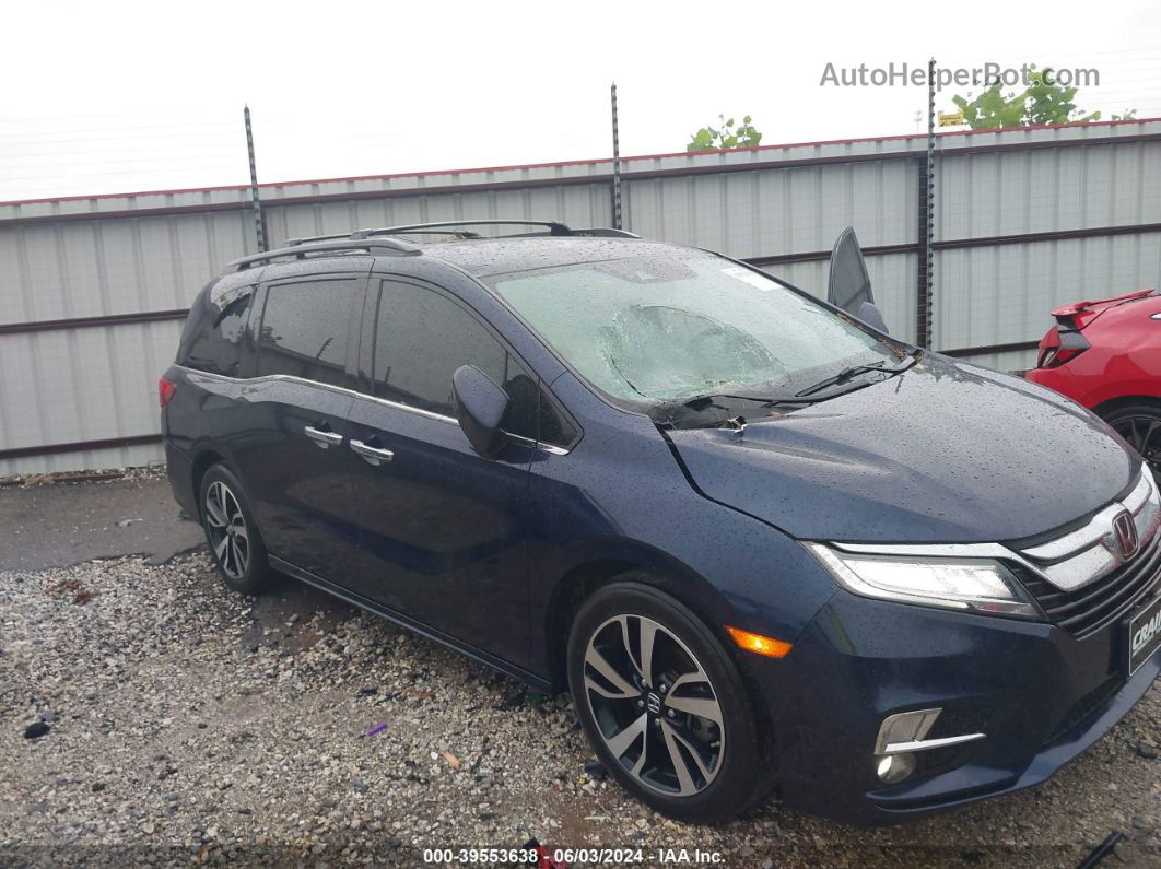 2020 Honda Odyssey Elite Синий vin: 5FNRL6H93LB064737