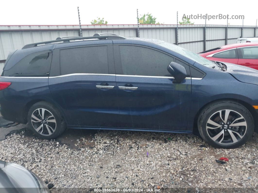 2020 Honda Odyssey Elite Синий vin: 5FNRL6H93LB064737