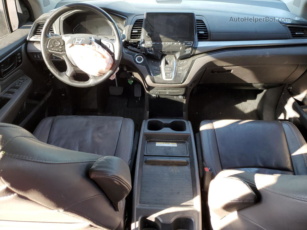 2019 Honda Odyssey Elite Черный vin: 5FNRL6H94KB008613