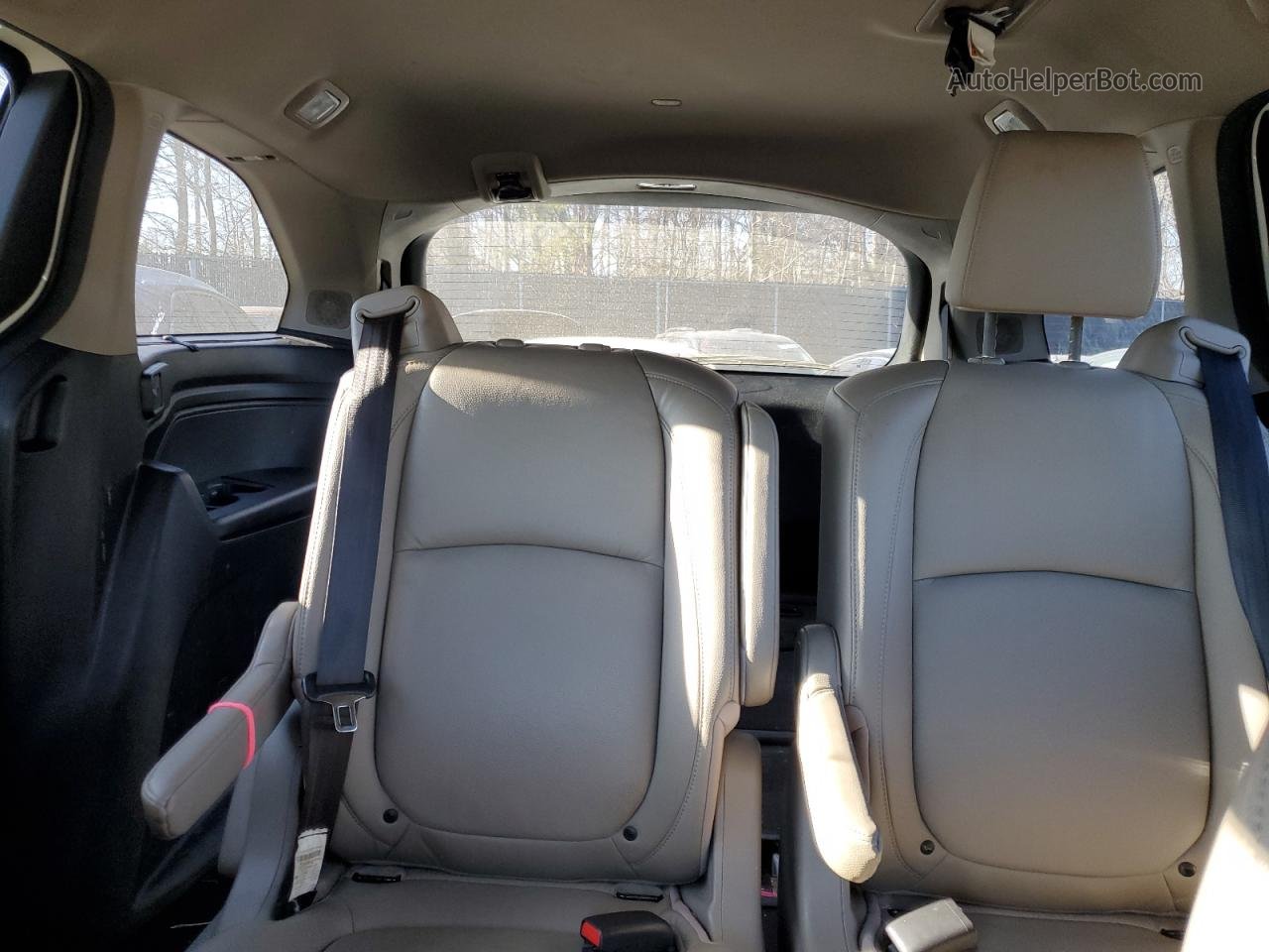 2019 Honda Odyssey Elite White vin: 5FNRL6H95KB005798