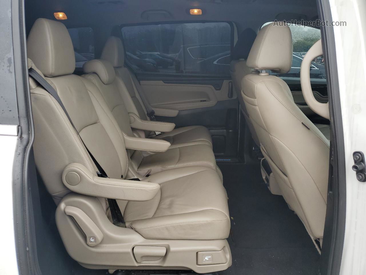 2020 Honda Odyssey Elite Белый vin: 5FNRL6H95LB026183