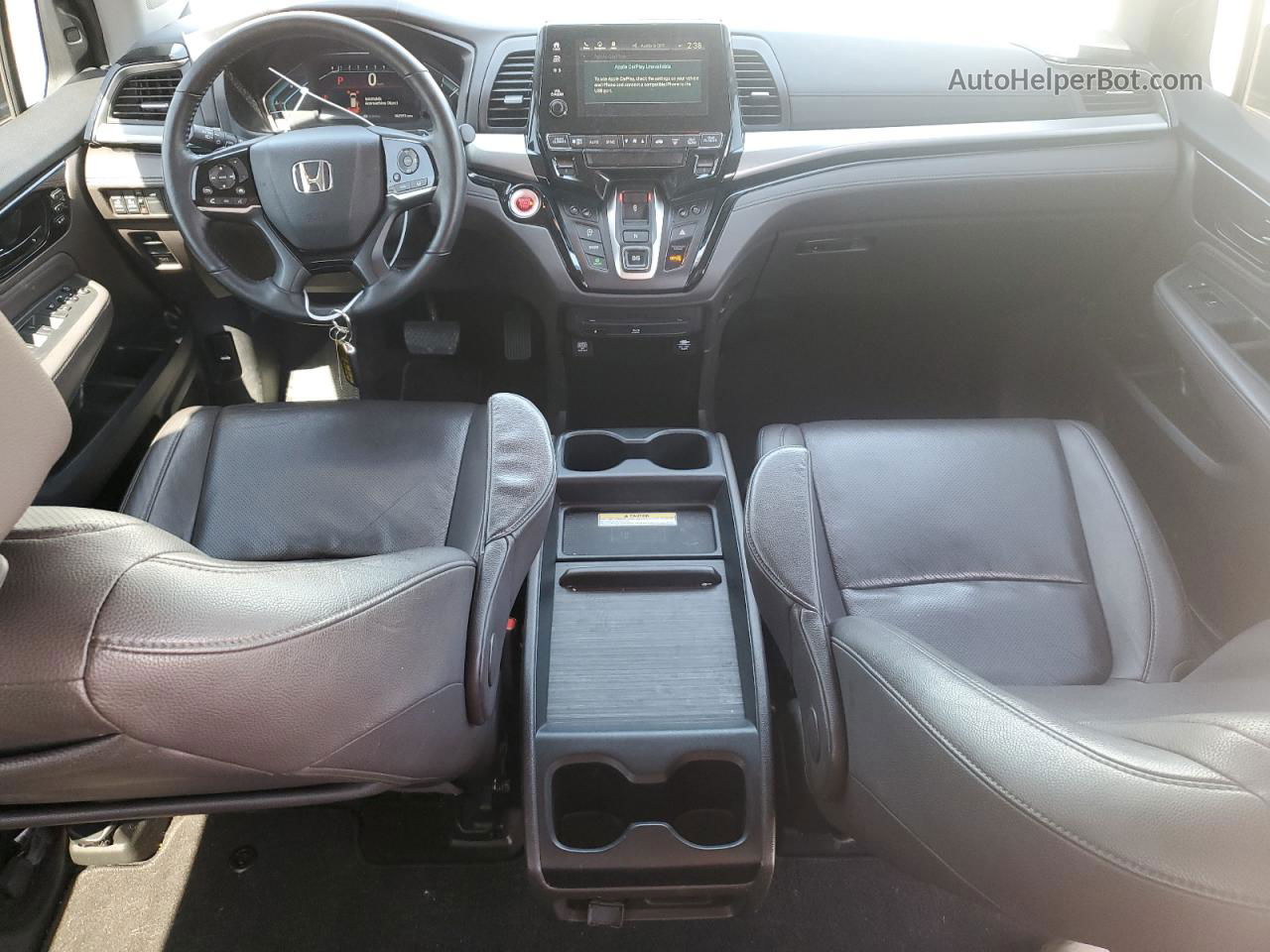 2019 Honda Odyssey Elite Silver vin: 5FNRL6H96KB039524